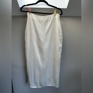 House of Harlow‎ 1960 Ivory Satin Skirt